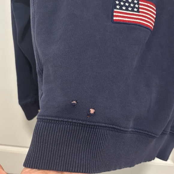 Ralph Lauren Polo Blue Jacket with Logo - Picture 4 of 4